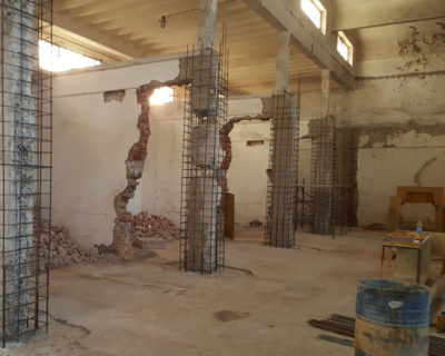 Rekonstrukcija hale i uređenje terena – Spuž – 2018